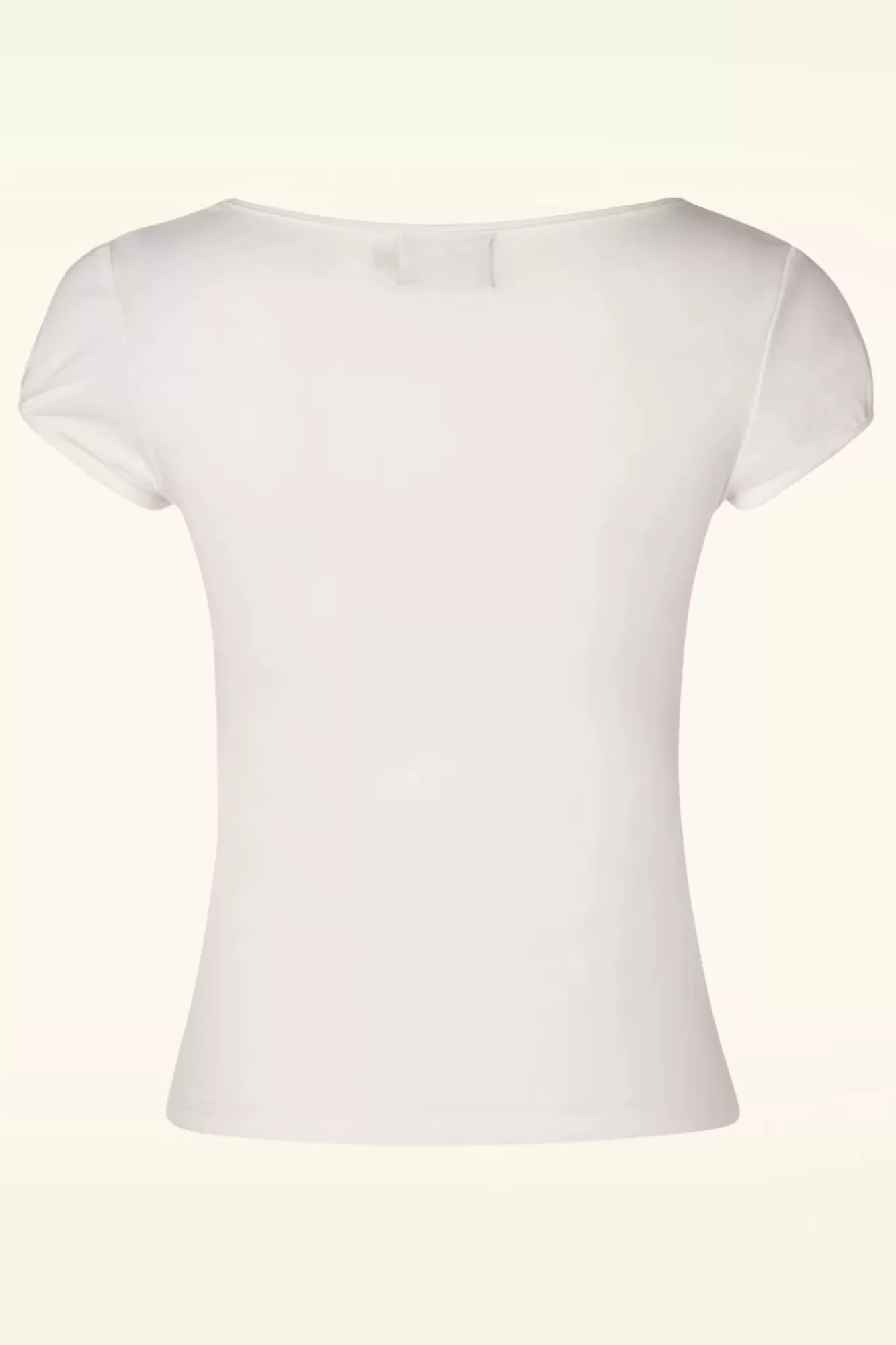 Bunny Mia Top In Ivoorwit | Vrouwen Tops