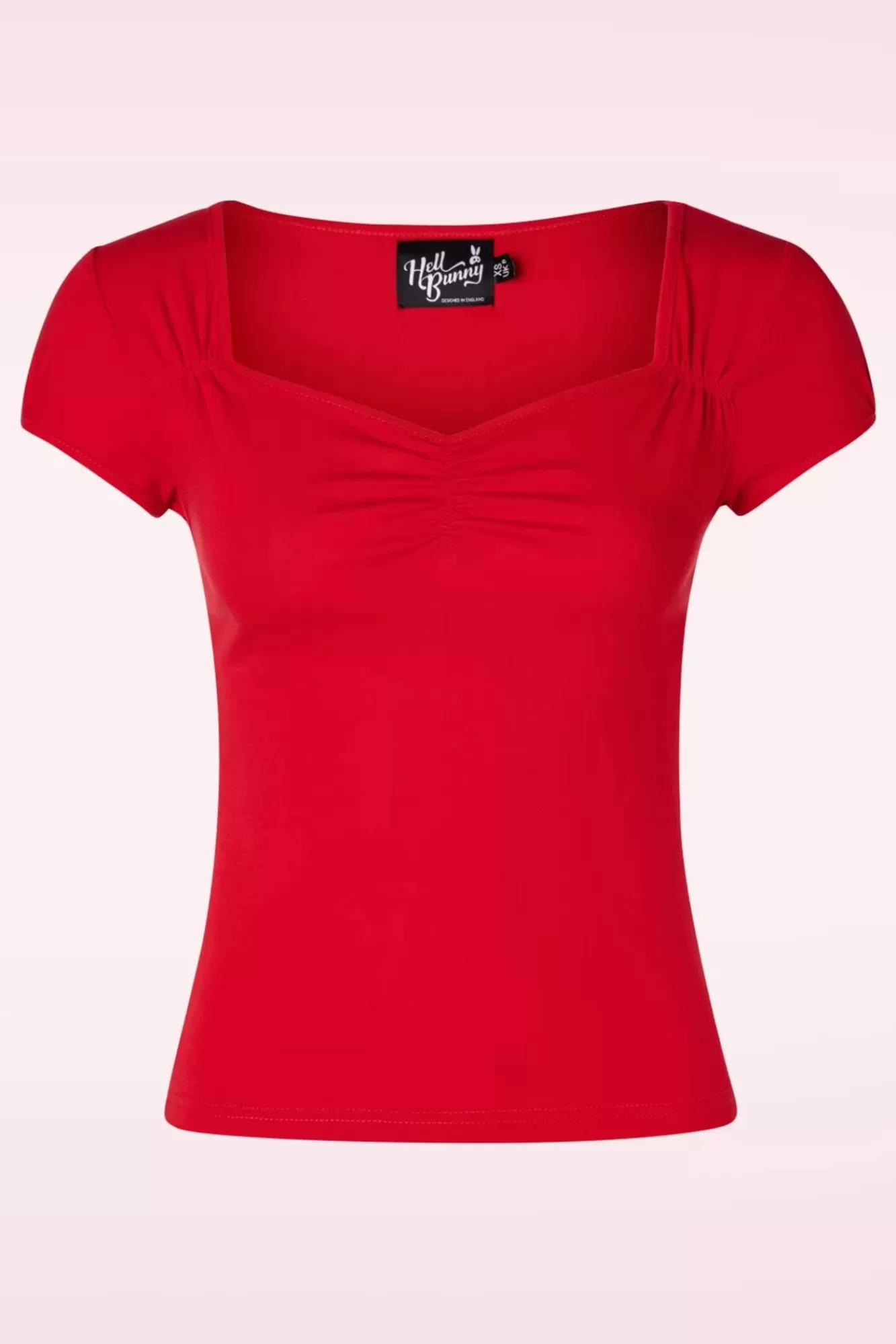 Bunny Mia Top In Rood | Vrouwen Tops