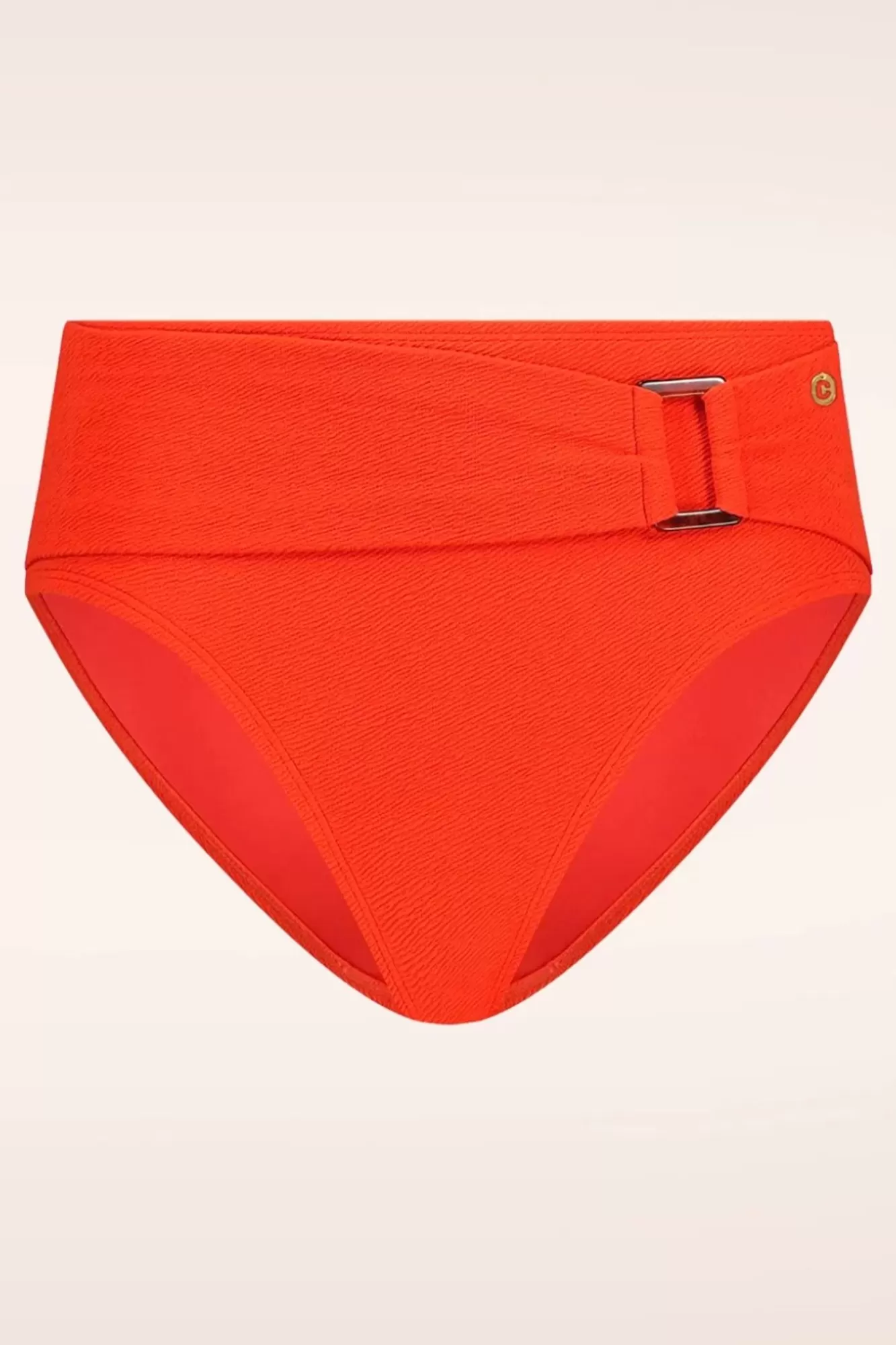 TC Beach Mid Waist Bikinibroekje In Zomers Rood | Vrouwen Bikini'S