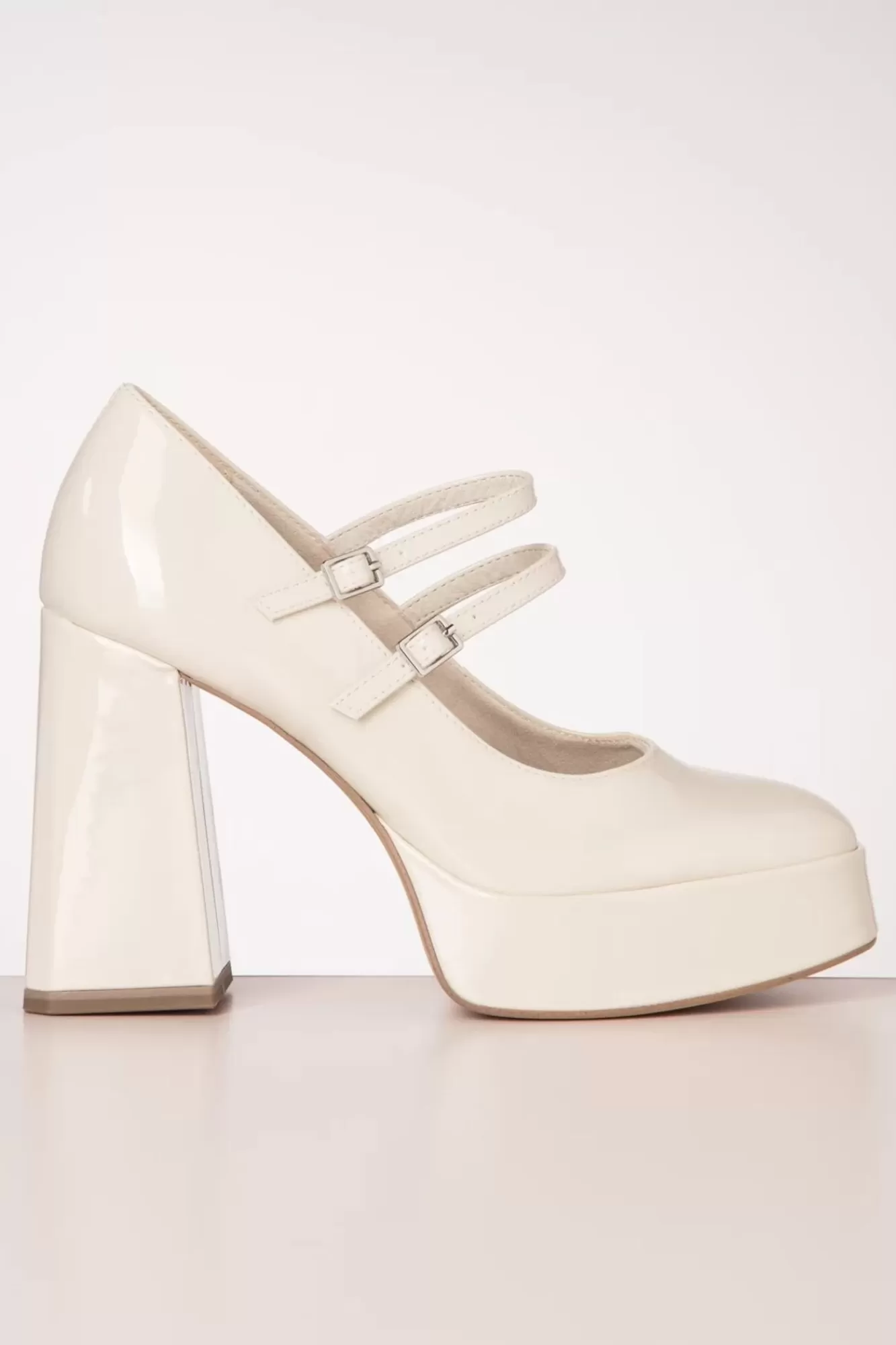 Tamaris Minnie Platform Pumps In Ivoorwit | Vrouwen Pumps