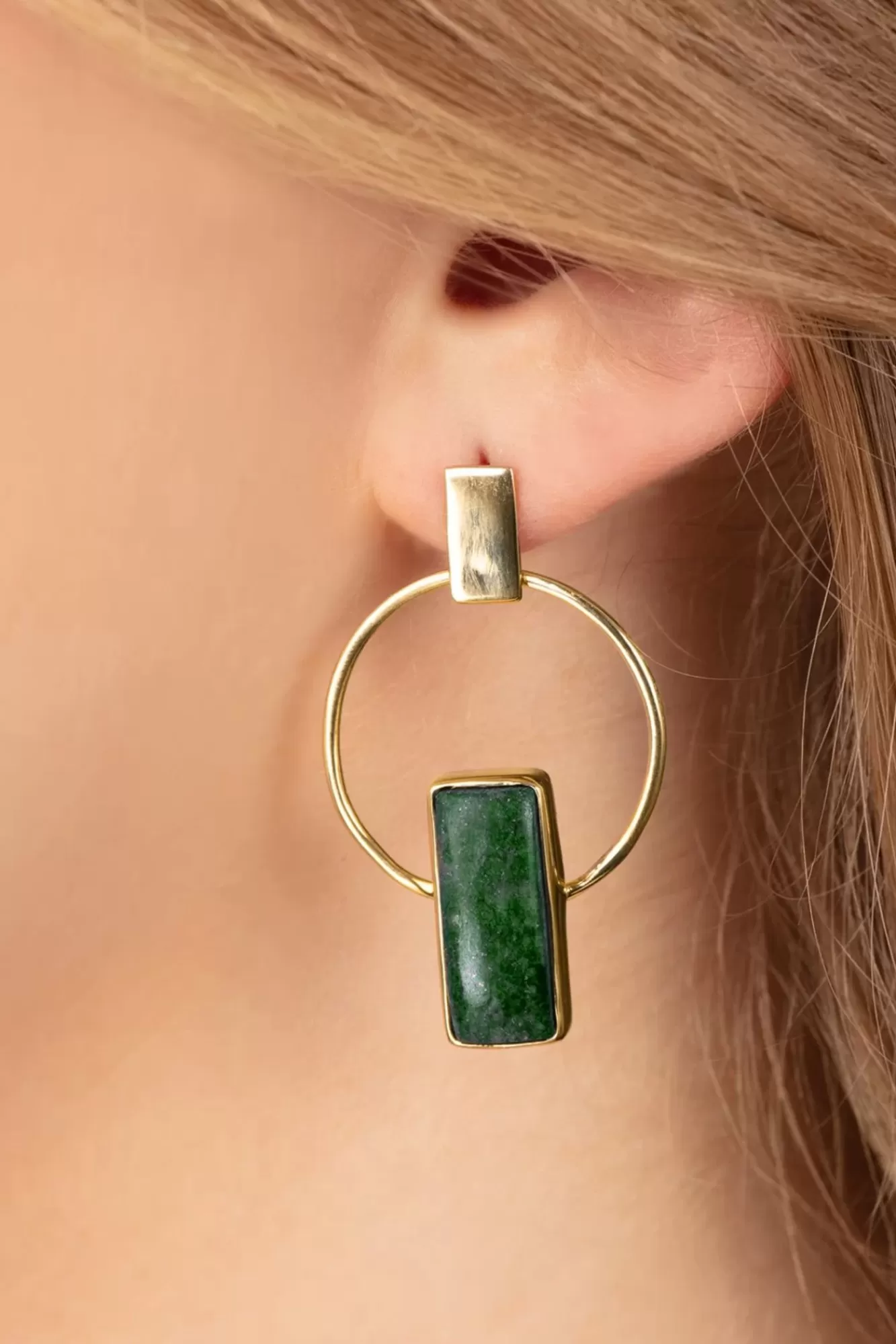 Very Cherry Modern Days Oorbellen In Groen | Vrouwen Sieraden