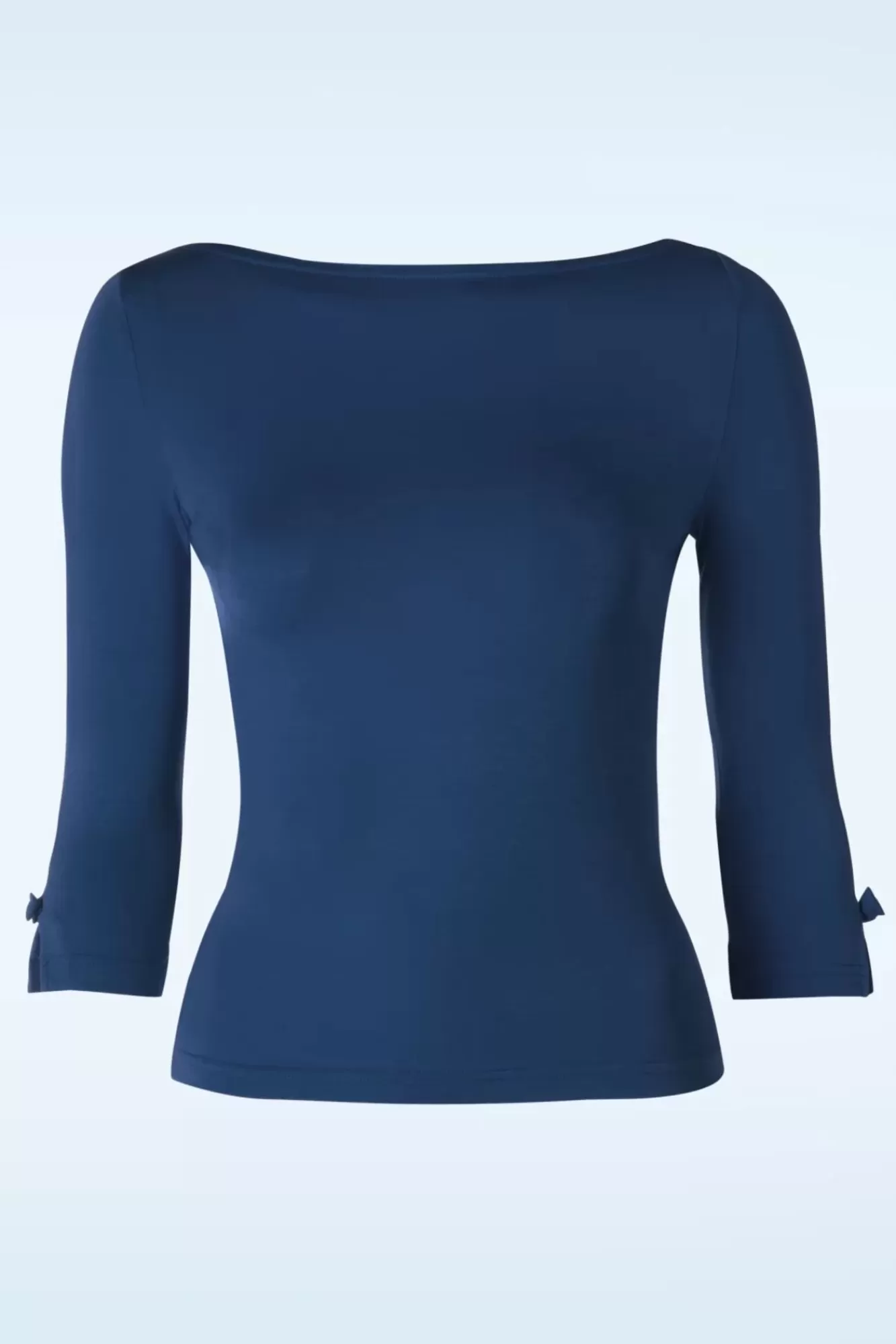 Banned Retro Modern Love Top In Marineblauw | Vrouwen Truitjes