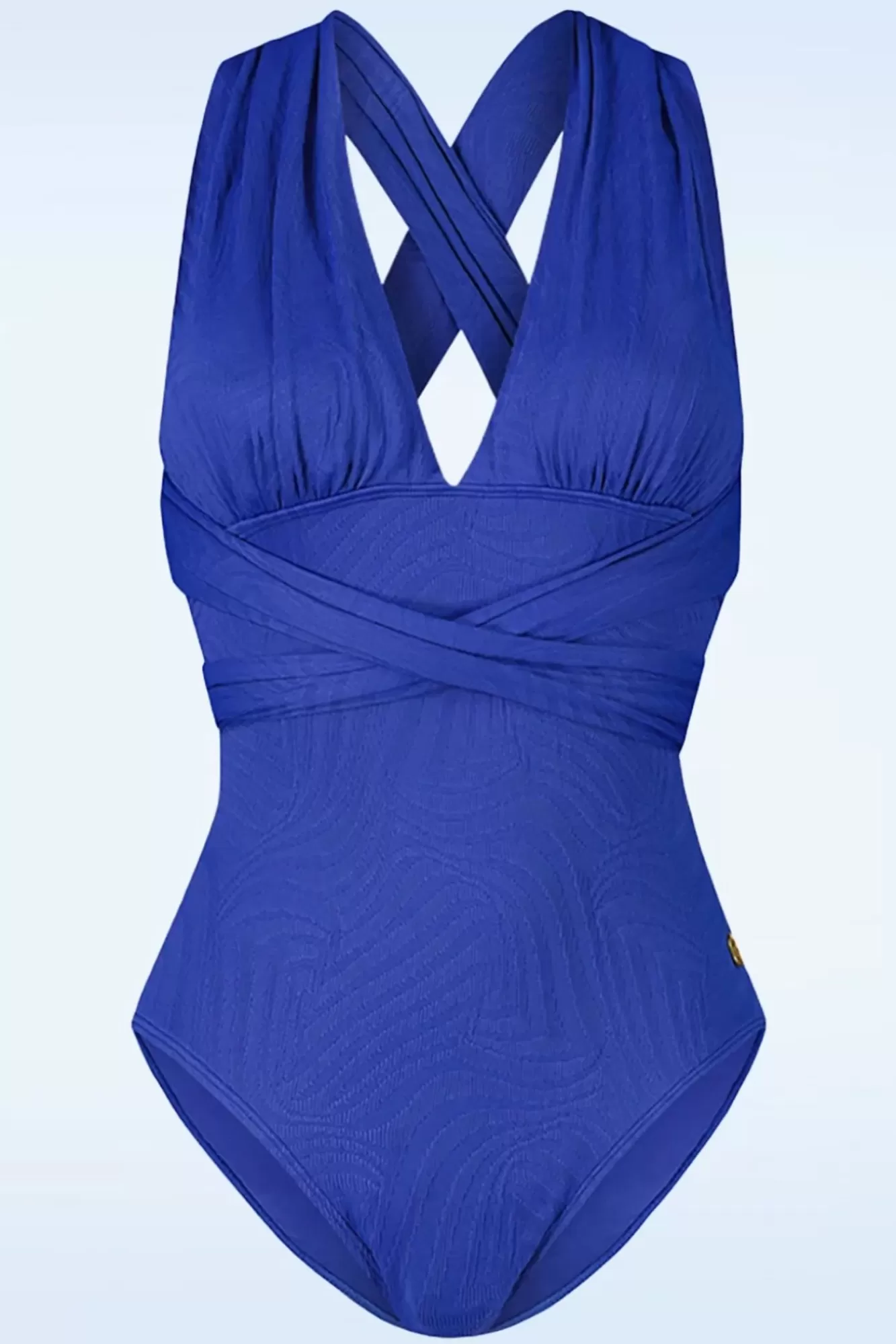 TC Beach Multiway Badpak In Blue Waves | Vrouwen Badpakken