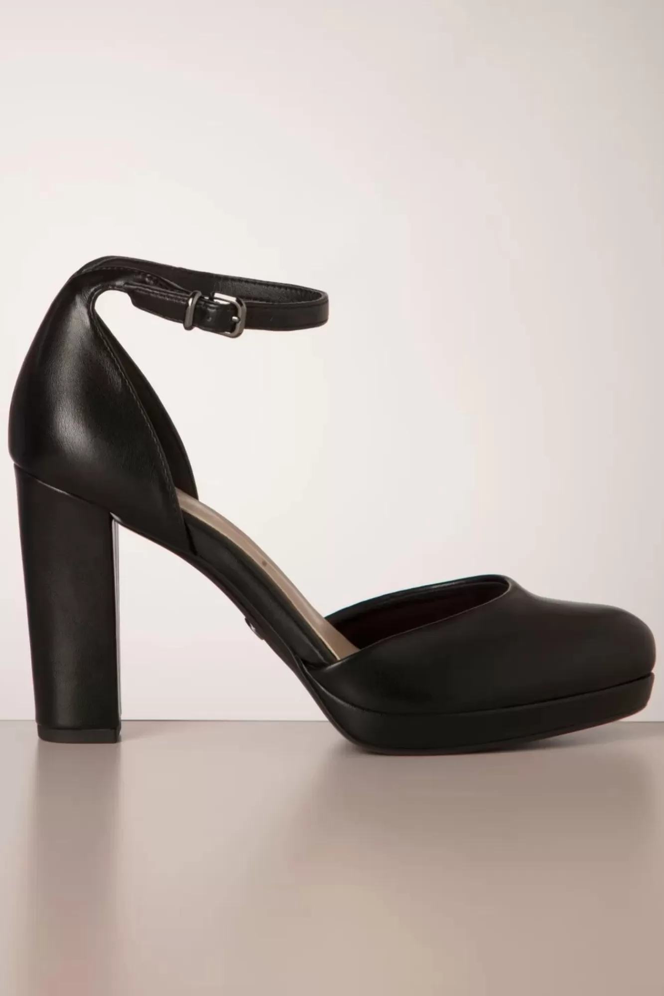 Tamaris Nicky Platform Pumps In Zwart | Vrouwen Pumps