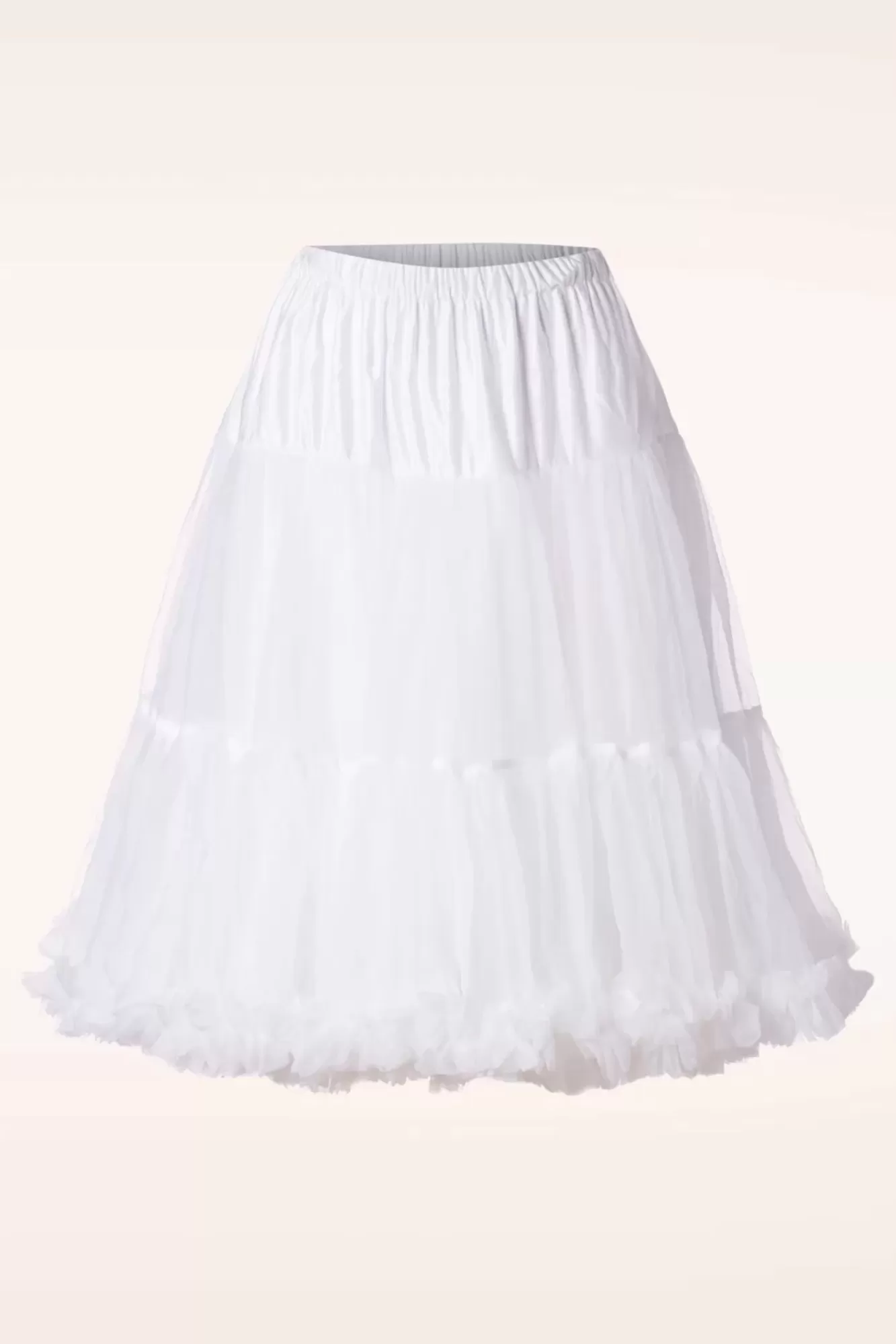 Banned Retro Queen Size Lola Lifeforms Petticoat In Wit | Vrouwen Petticoats