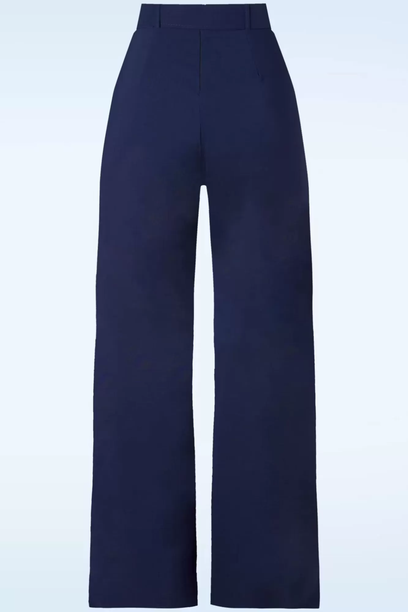 Vintage Chic for Topvintage Sasha Pantalon In Marineblauw | Vrouwen Broeken