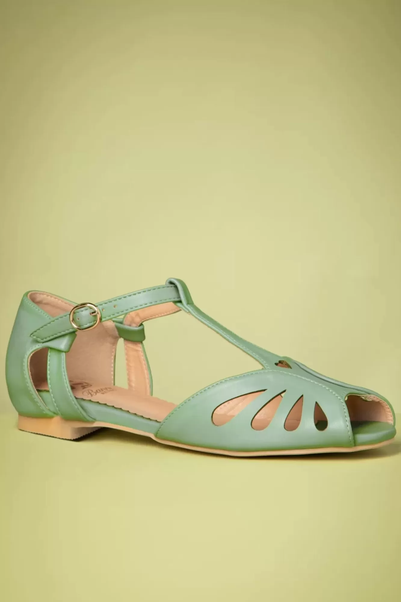 Banned Retro Secret Love Ballerina'S In Mintgroen | Vrouwen Ballerina'S