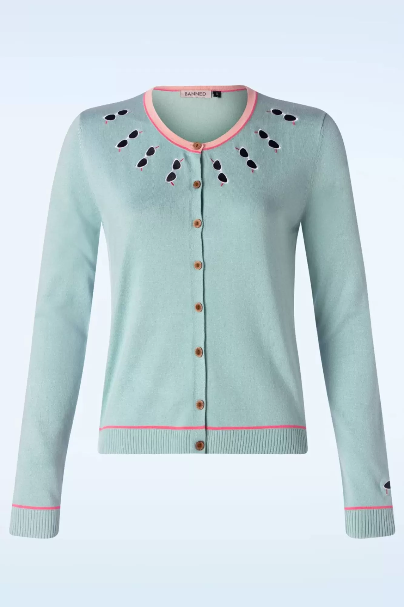 Banned Retro Summer Shade Chic Vestje In Mint | Vrouwen Vestjes