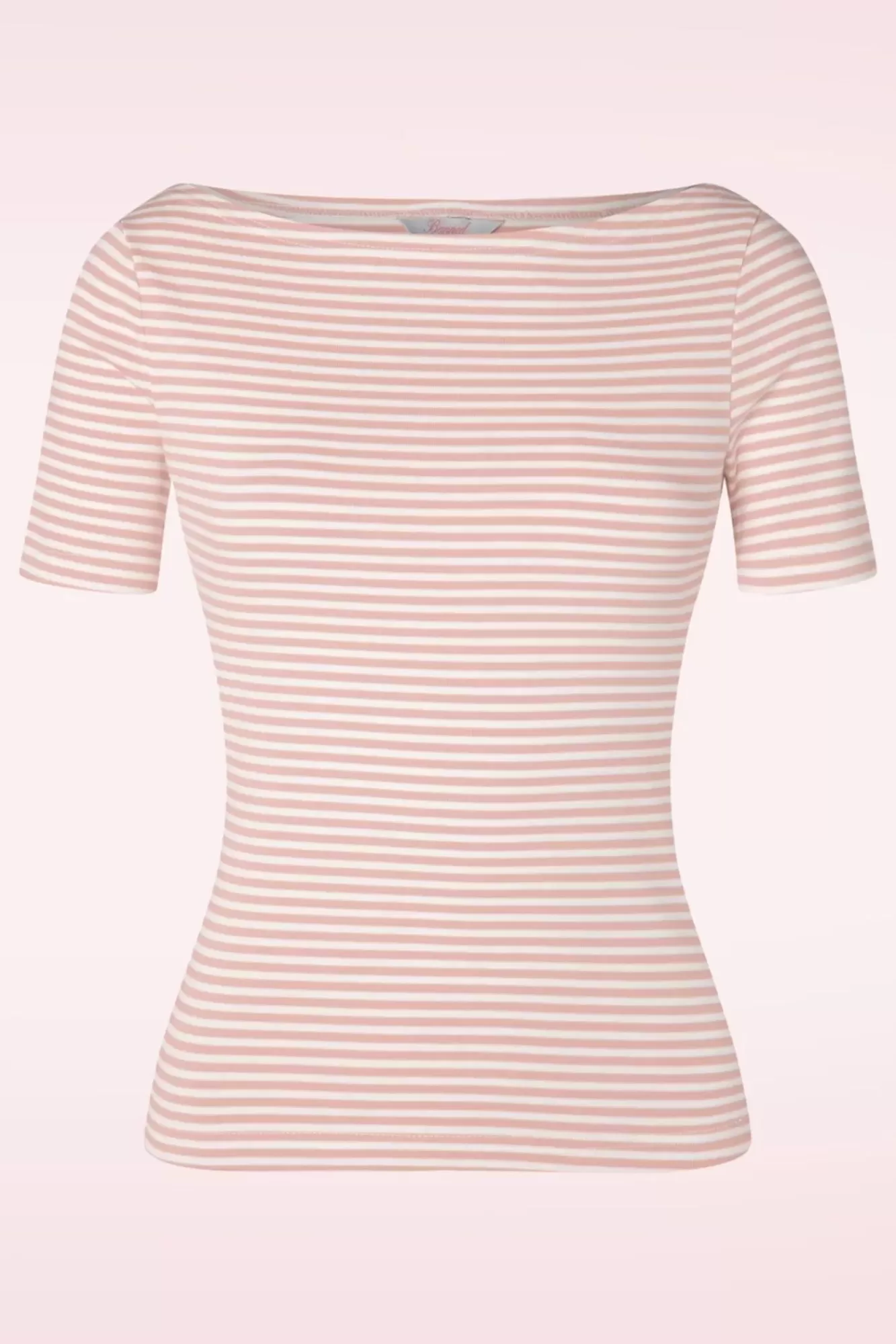 Banned Retro Sweet Candy Jersey Top In Blush Roze | Vrouwen T-Shirts