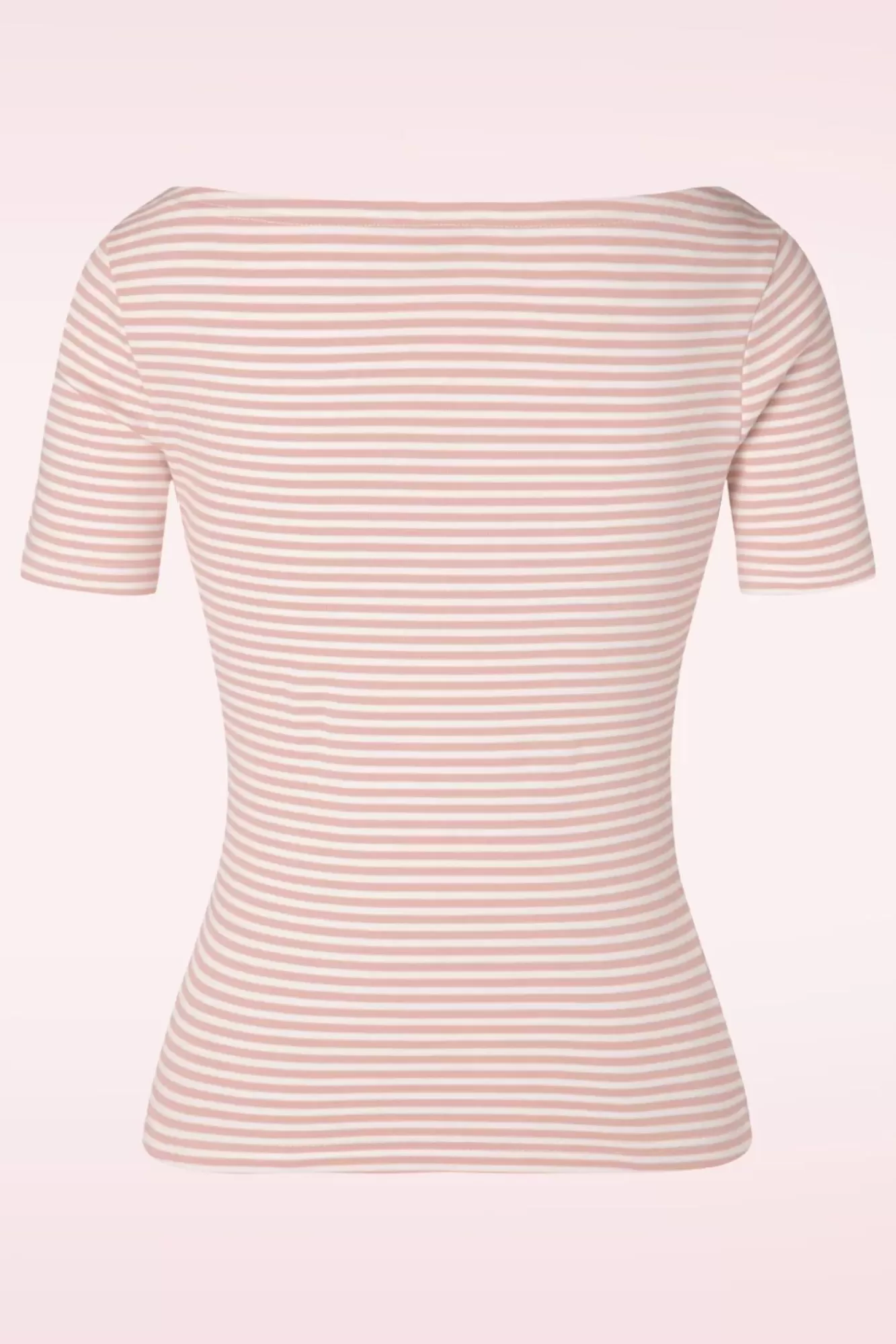 Banned Retro Sweet Candy Jersey Top In Blush Roze | Vrouwen T-Shirts