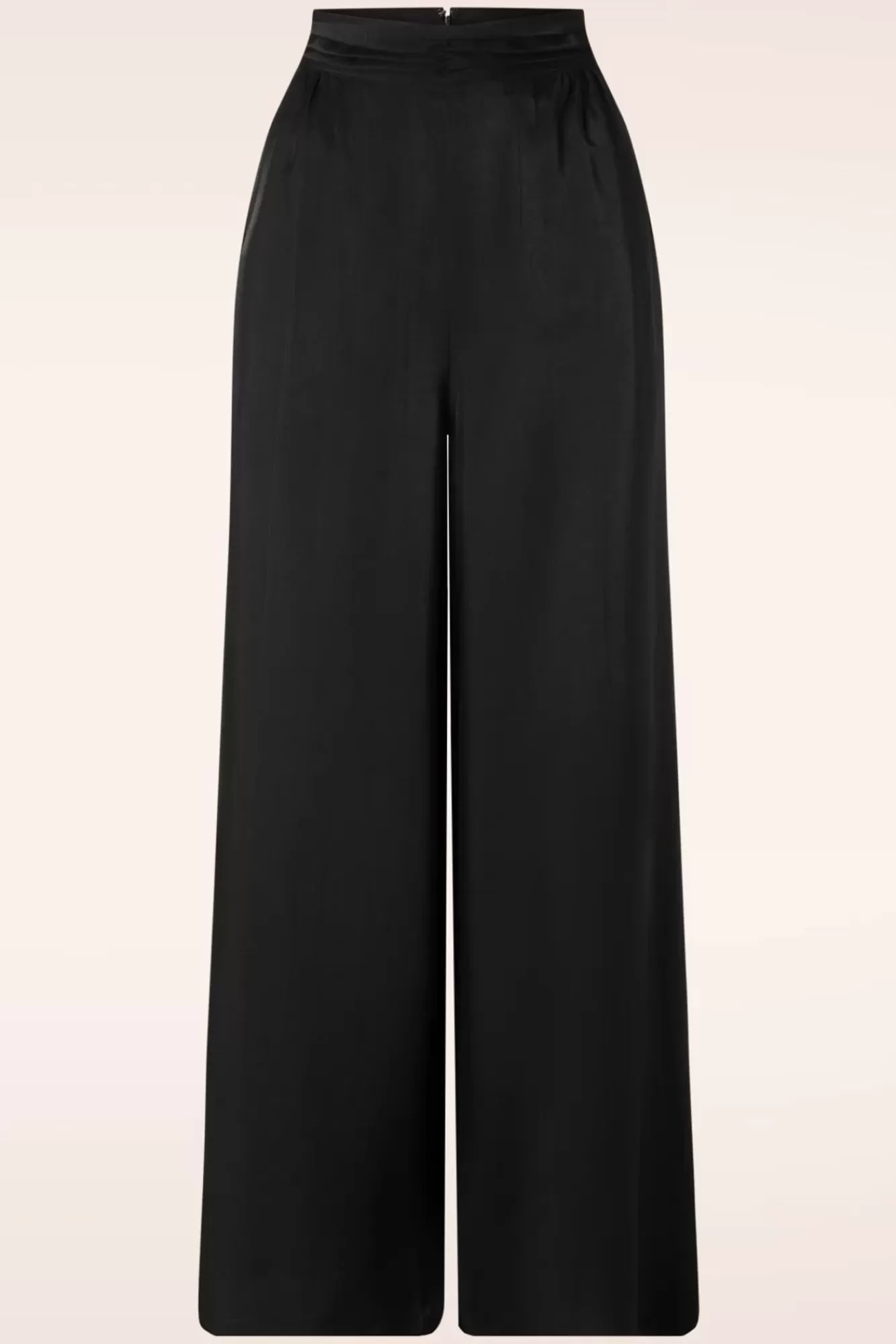 Banned Retro Swish Pantalon In Zwart | Vrouwen Broeken