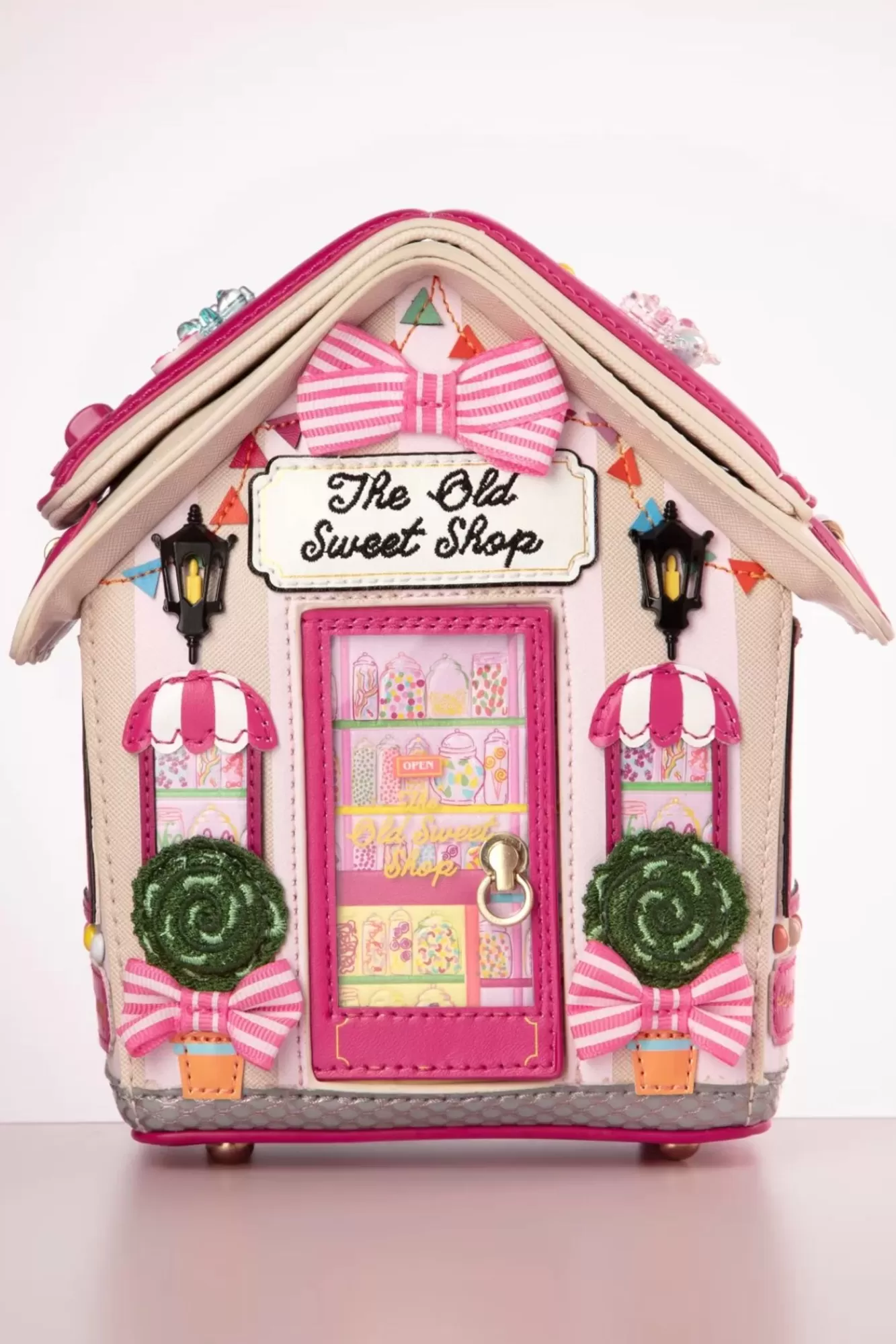 Vendula The Old Sweet Shop House Handtas In Roze | Vrouwen Tassen