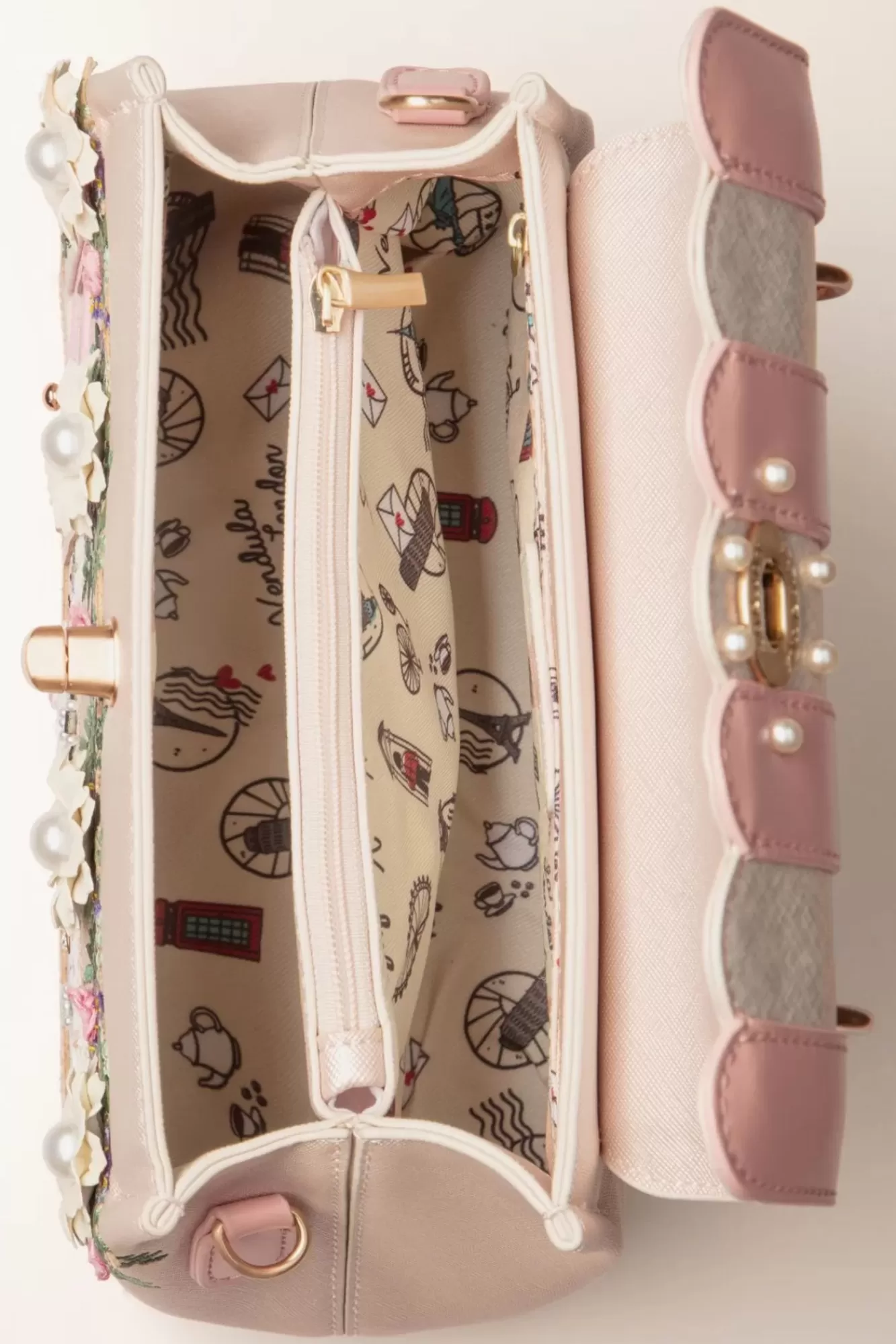 Vendula The Wedding Shop Mini Grace Handtas In Champagne | Vrouwen Tassen