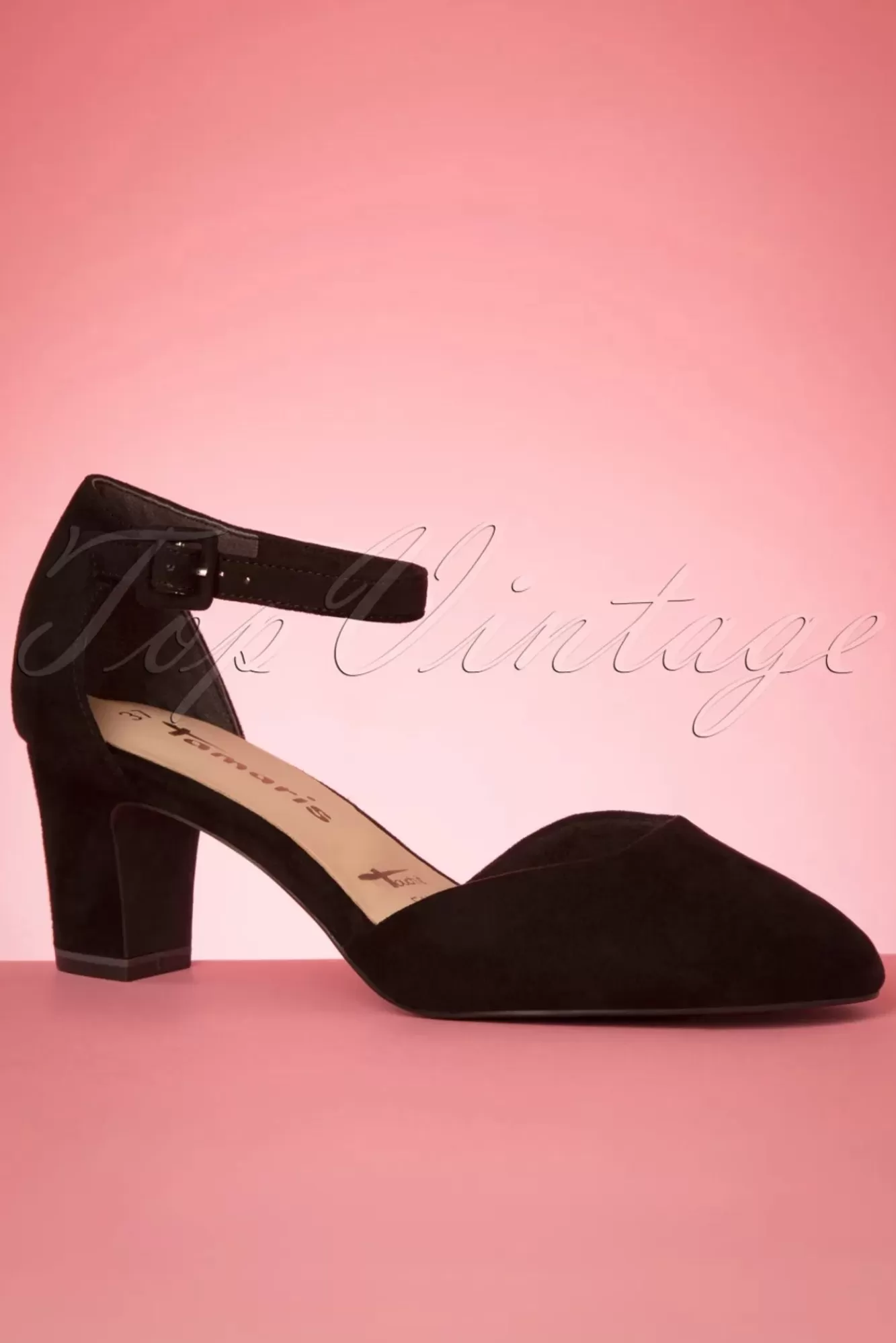 Tamaris Tiffany Pumps In Zwart | Vrouwen Pumps