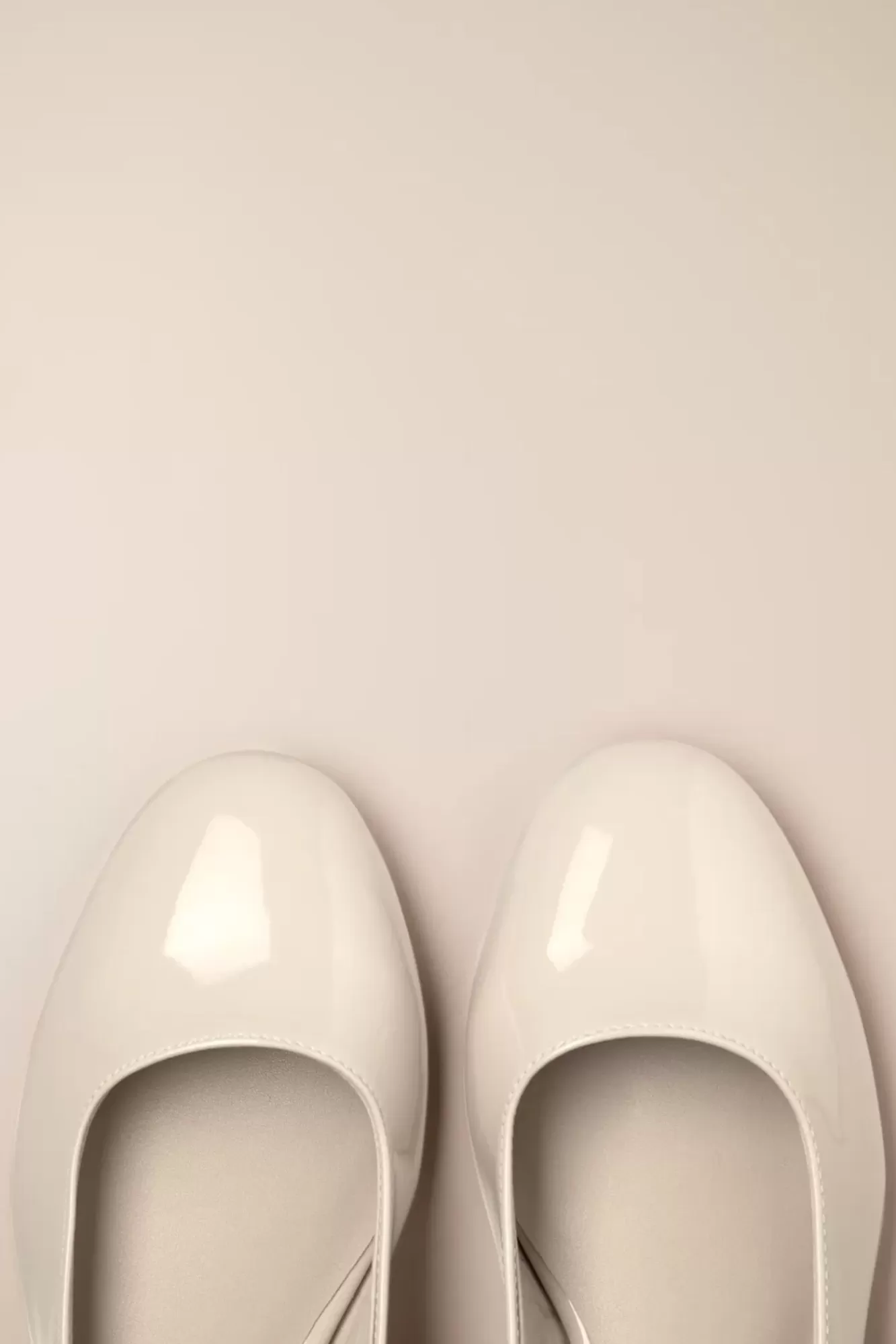 Tamaris Trixie Lak Ballerina Pumps In Creme | Vrouwen Ballerina'S