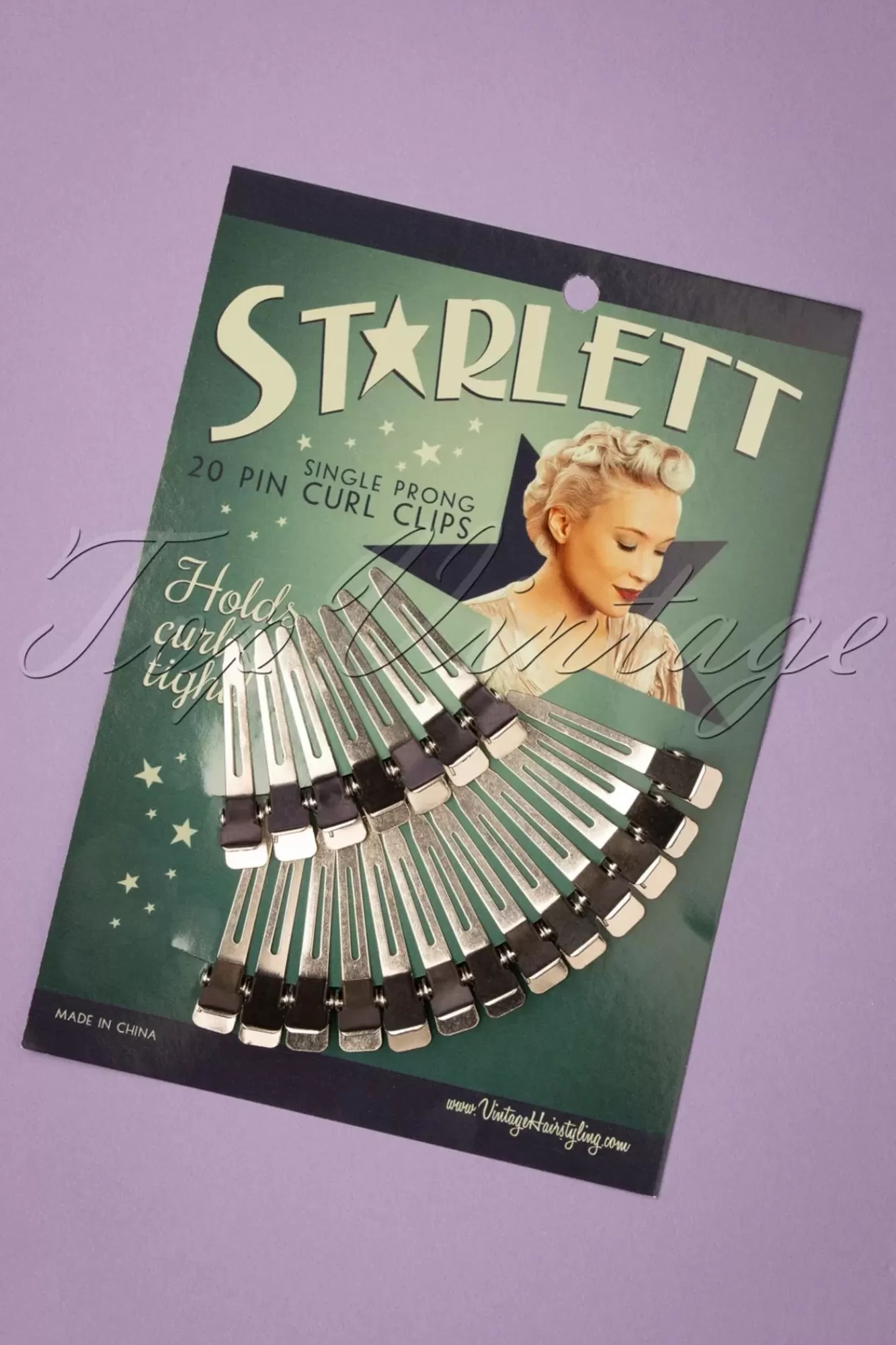 Lauren Rennells Vintage Haarstyling: Starlett Single Prong Pin Curl Clips | Vrouwen Haarstyling