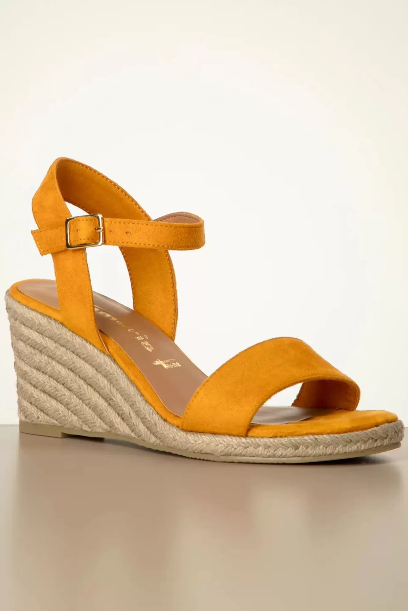 Tamaris Winnie Sleehakken In Mango | Vrouwen Sandalen