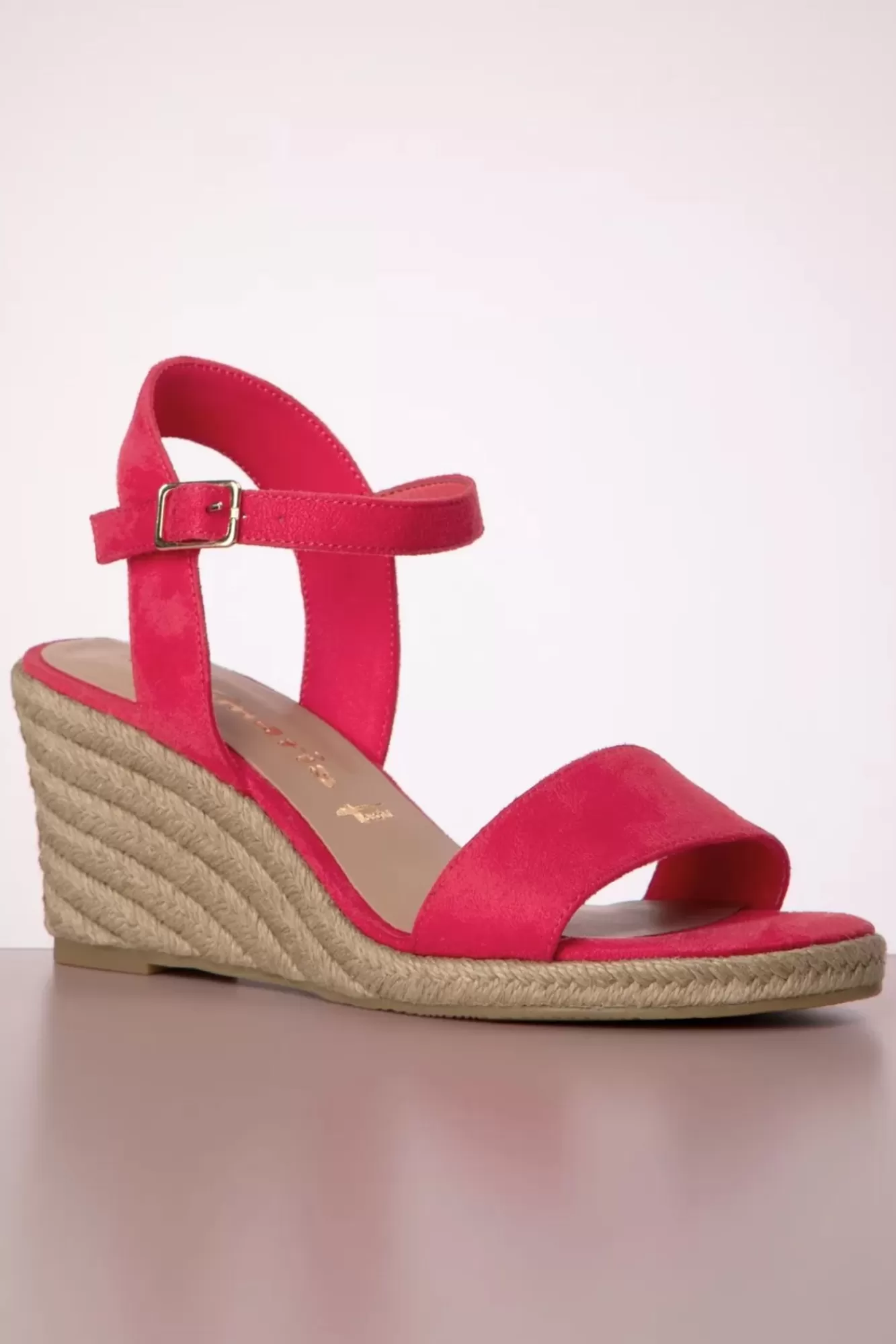 Tamaris Winnie Sleehakken In Roze | Vrouwen Sandalen